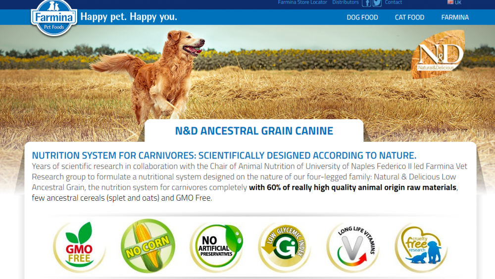 Farmina N and D Ancestral Grain – Dry