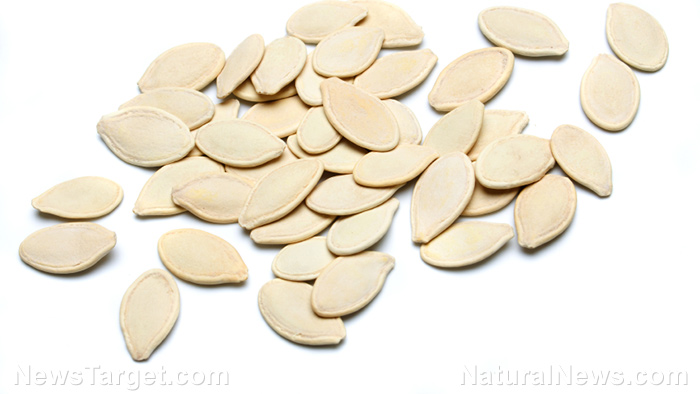 Replacing wheat flour with pumpkin seeds is a sneaky way to improve your child’s diet