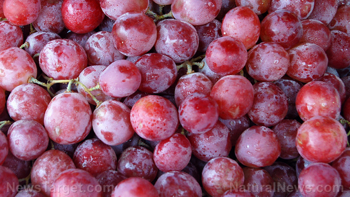 Grape skins can be used as natural food colorant