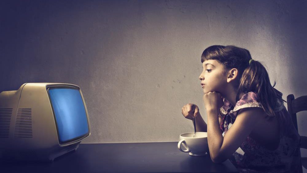 Entertained and sedentary: Children have a higher risk of becoming OBESE if they have a TV in their bedroom