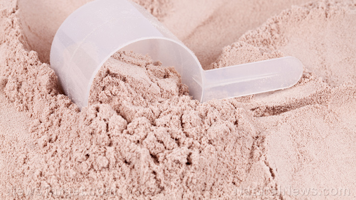 Whey protein helps with muscle weight gain