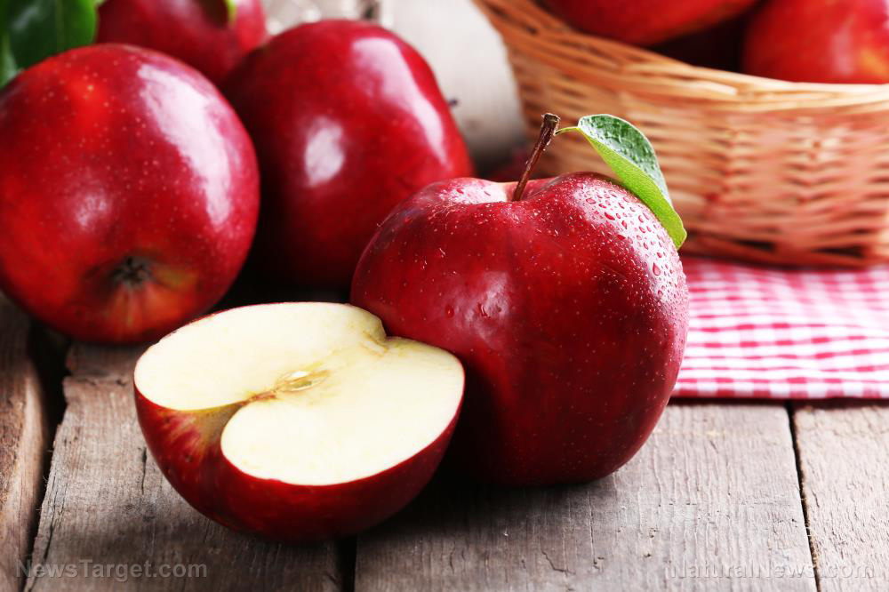 Eating two apples a day keeps heart disease away