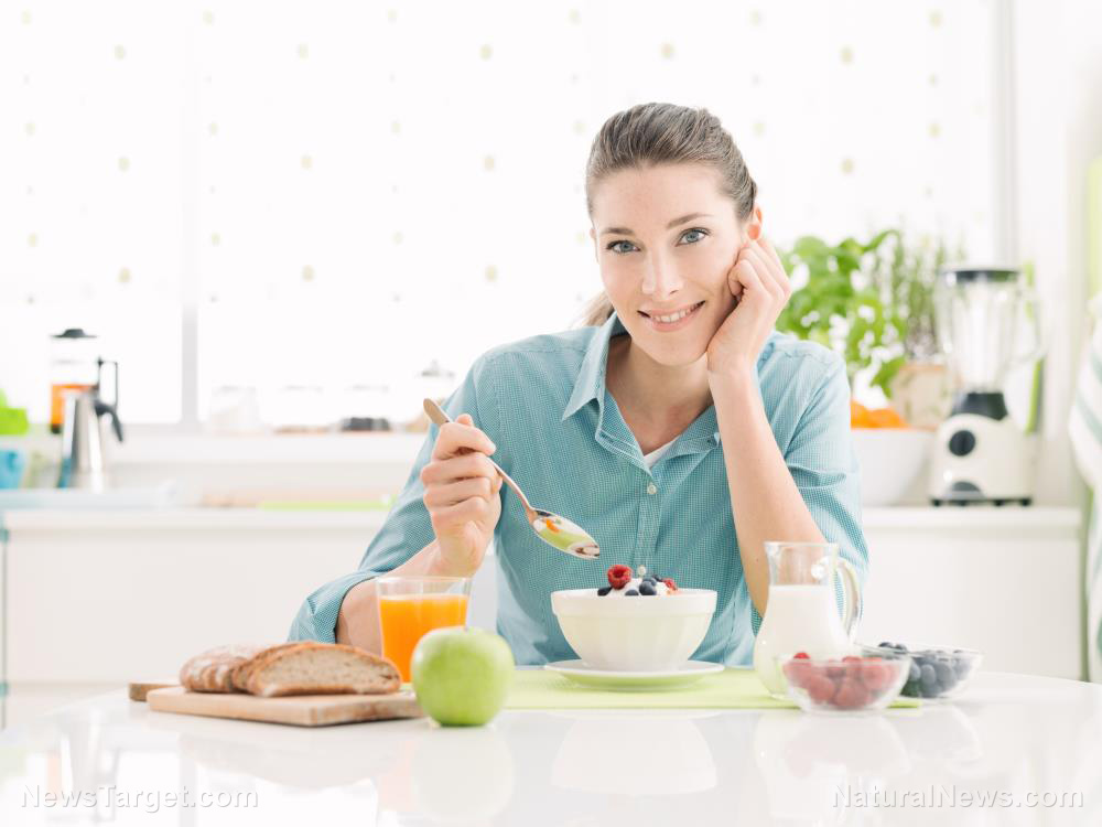 Eating breakfast will give you energy and jumpstart your metabolism