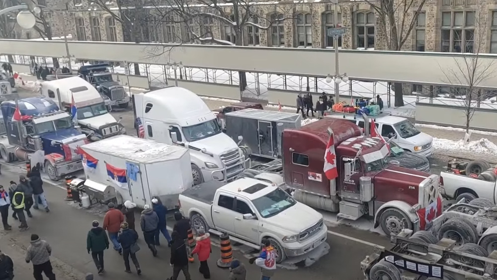 Canadians hold nationwide convoy protests in support of Dutch farmers