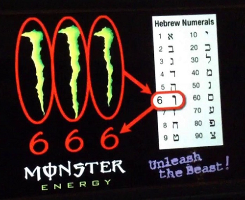 New Monster Energy drink features DEMONIC symbols on its cans