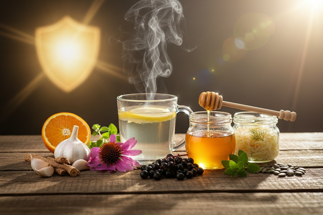 Natural Remedies Listed for Common Cold and Influenza Symptoms