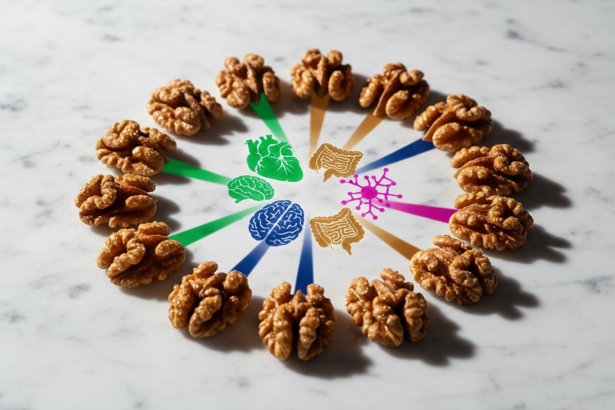 Research Highlights Potential Health Benefits of Walnut Consumption