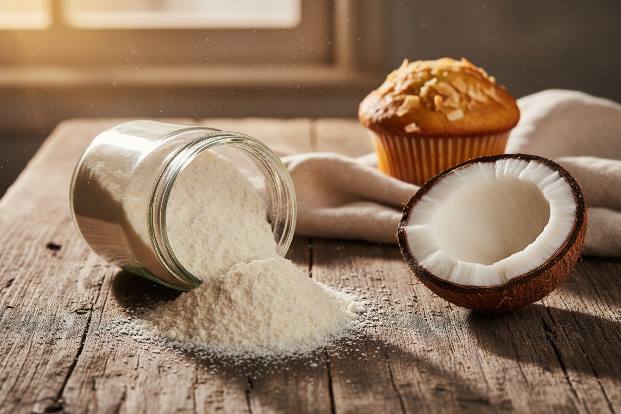 Coconut Flour: Nutritional Profile, Benefits, and Use in Gluten-Free Baking