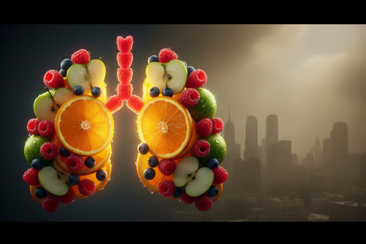 Study: Fruit Consumption May Mitigate Lung Damage from Air Pollution