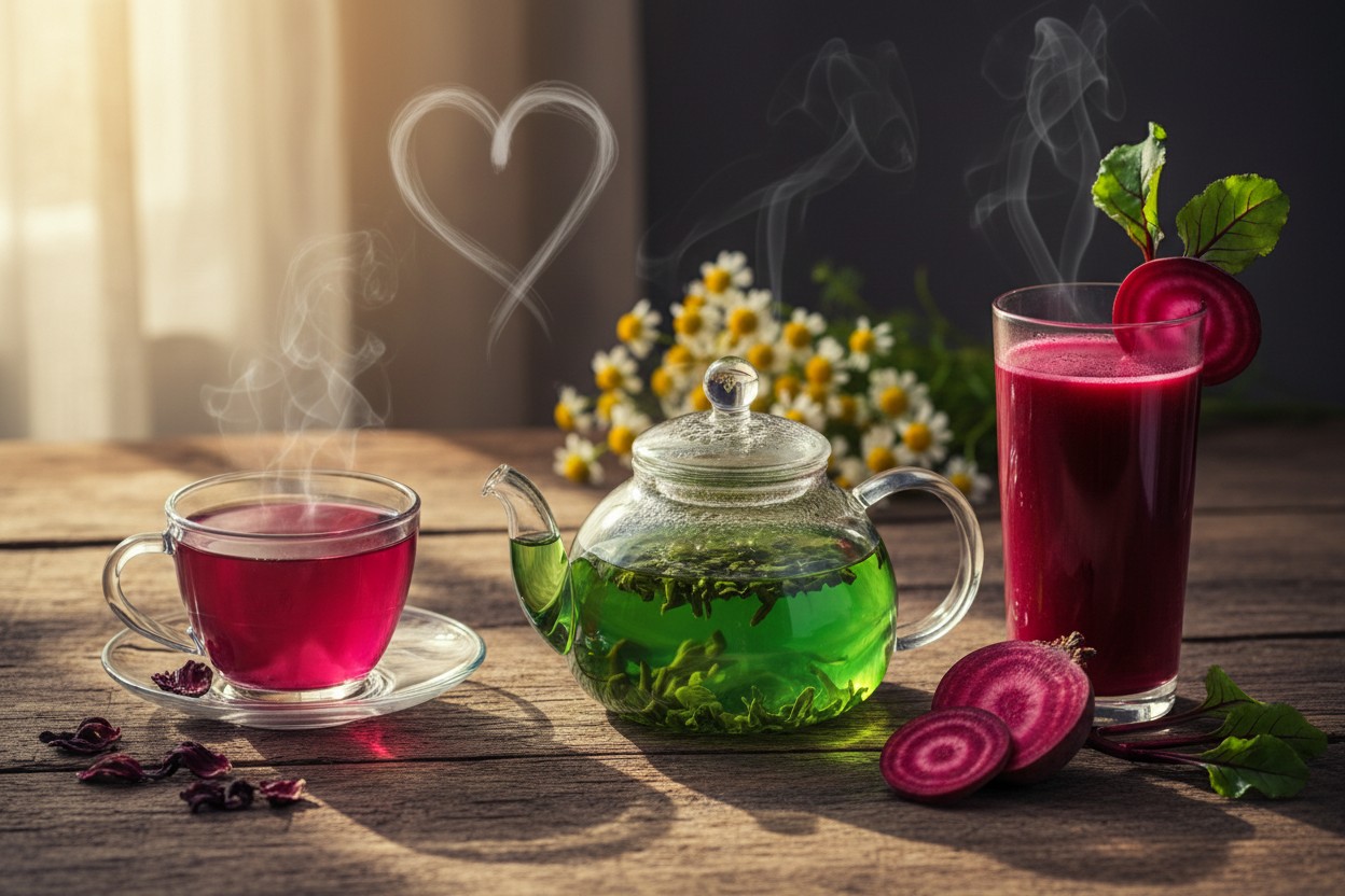 Drinks That Naturally Lower Heart Rate: A Review of Evidence