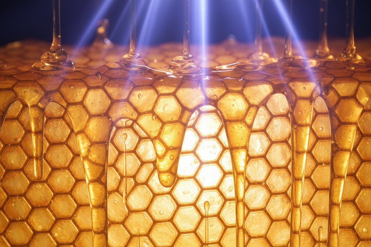 Study Finds Multifloral Honey Protects Human Skin Cells from UV Damage
