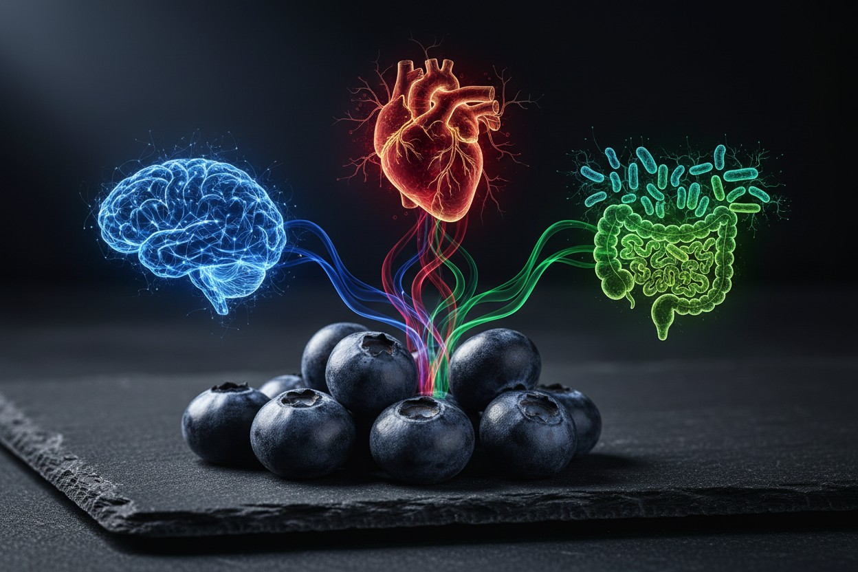 Blueberries Linked to Gut, Brain, Heart Health Benefits, Dietitian Says