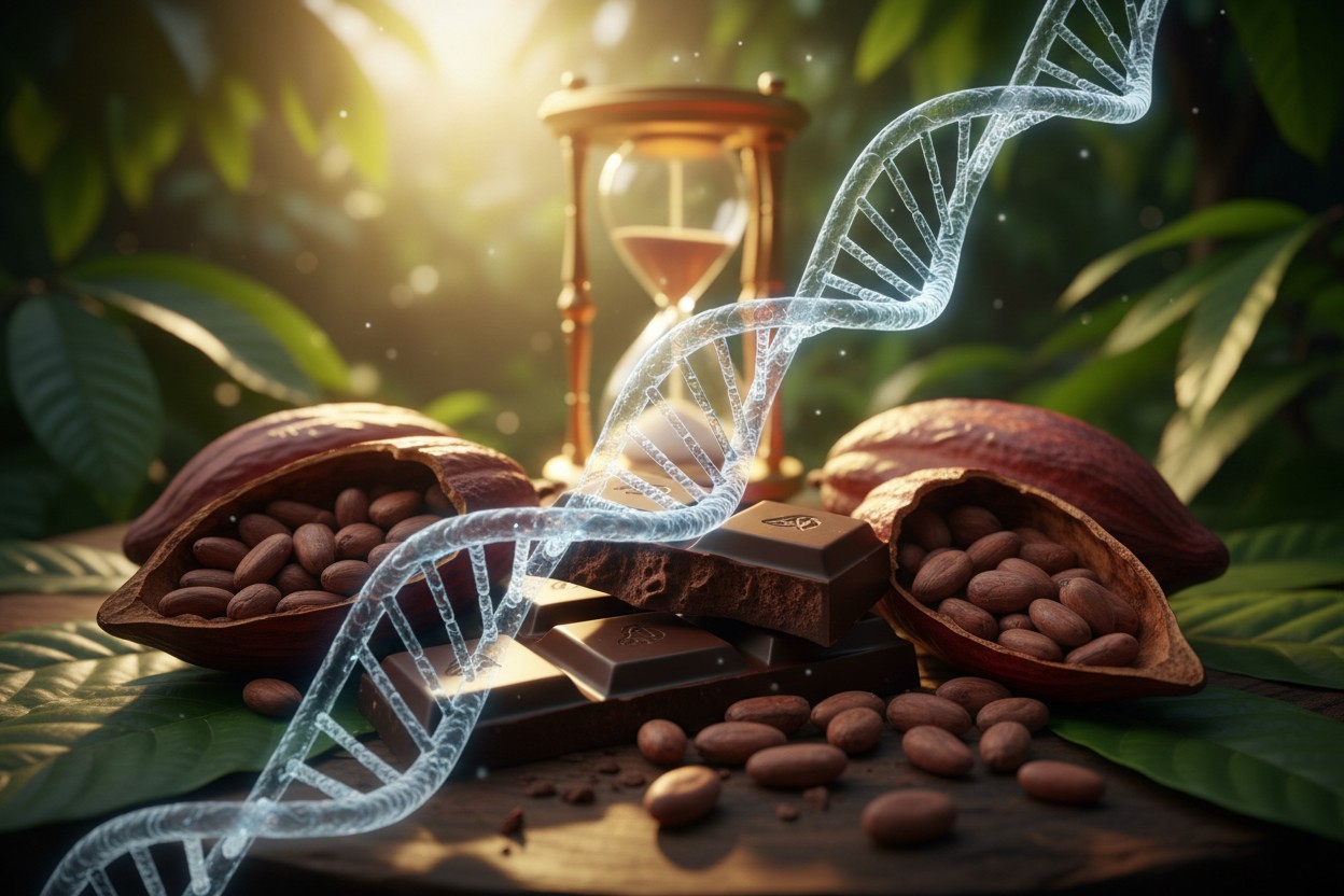 Compound in Dark Chocolate May Slow Aging, Report Says